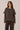 Pull Femme Oversize à Coupe Longue - Café