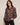 Chemise Femme Imprimée à Manches Longues - Choco