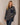 Chemise Femme à Carreaux Oversize et Finitions Frangées - Bleu