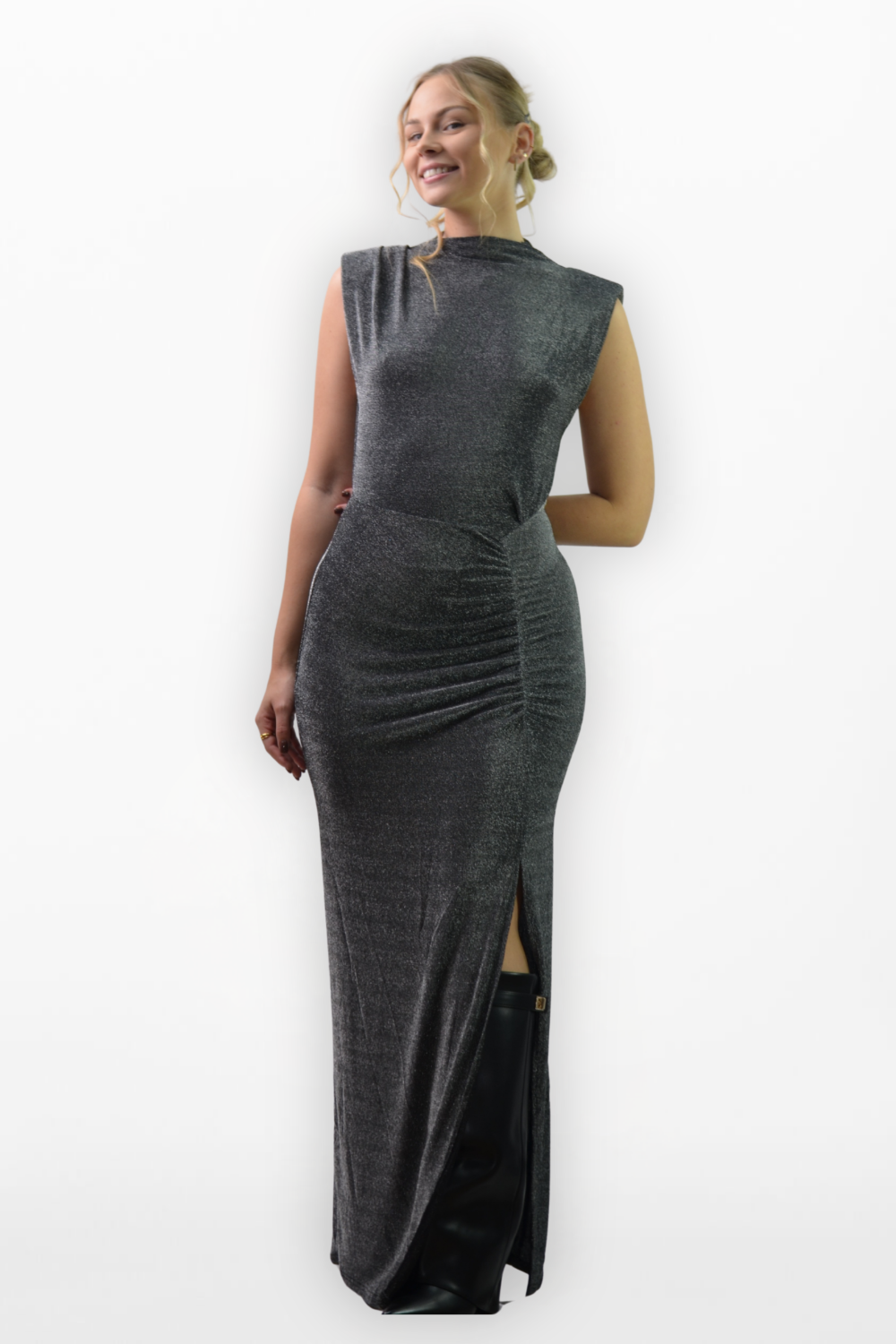 Audrey Aubrey Ava Women Robe noir