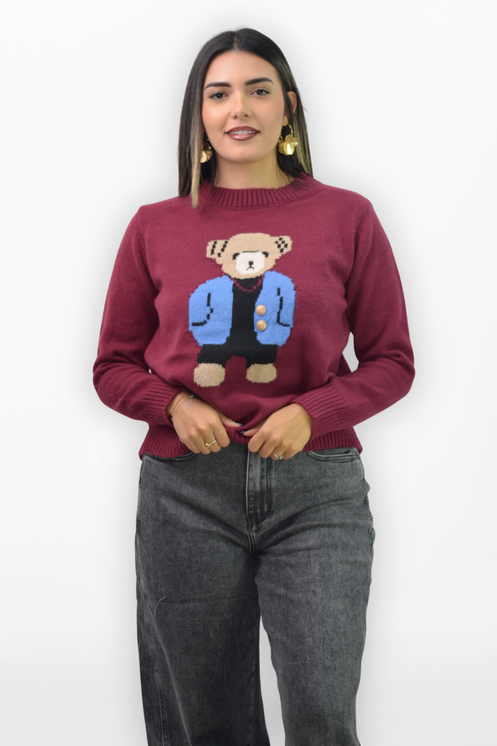 Allura Women Top bordeau