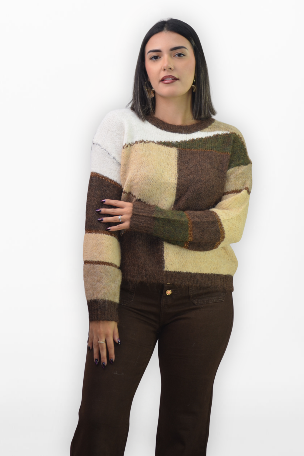 Iselyn Women Top beige