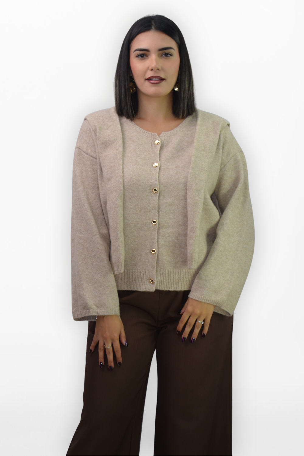 Fairamo Women Robe beige