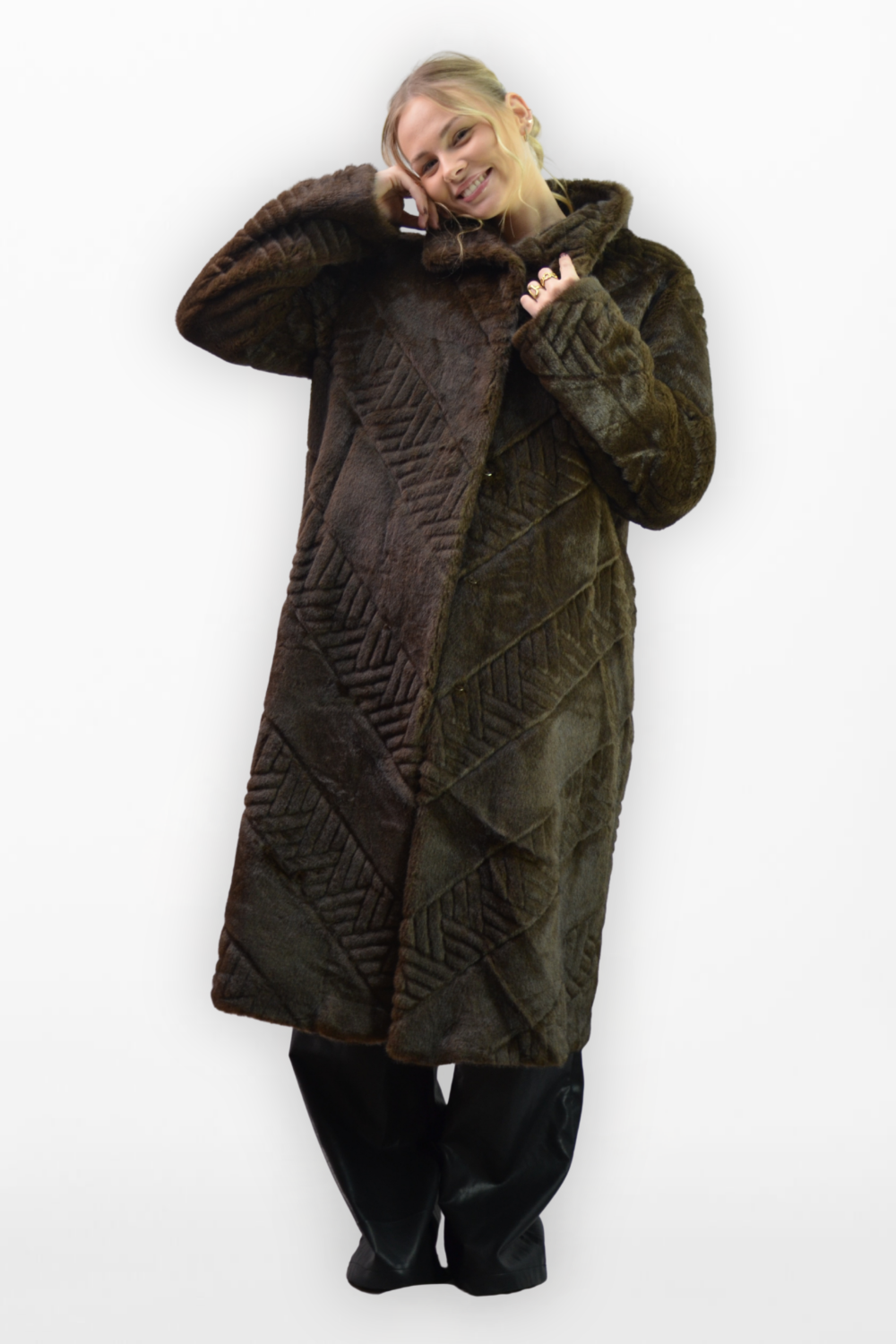 Endora Women Veste choco