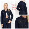 Veste Denim Classique & Jean Droit - Blue