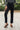 Jean Femme Droit Taille Haute - Noir