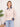 Pull Femme à Col Polo et Détails Contrastés – Beige
