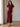 Women’s Long Textured Polo Dress with Gold Buttons - Bordeaux