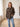 Chemise à carreaux coupe décontractée – Choco