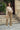 Jean Femme Taille Haute Wide Leg à Détails Boutonnés - MOKA