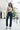 Jean Femme Taille Haute Wide Leg à Détails Boutonnés - BRUT