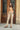Jean Femme Taille Haute Coupe Droite 7/8 - Beige
