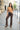 Pantalon Femme Élégant - Choco