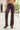 Pantalon Femme Élégant - PRUNE