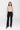 Rechte broek met hoge taille - Zwart