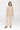 Gerade geschnittene Hose mit hoher Taille - Dunkelbeige