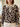 Pull polo imprimé léopard – Taupe