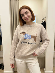 Pull femme en maille facile à assortir