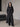 Dames Trenchcoat met ceintuur en dubbele rij knopen - Zwart