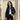 Klassieke spijkerjas & rechte jeans – Donkerblauw