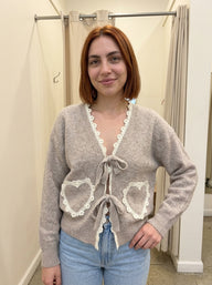 Cardigan femme en maille pour superposition