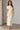 Women’s Long Textured Polo Dress with Gold Buttons - Beige